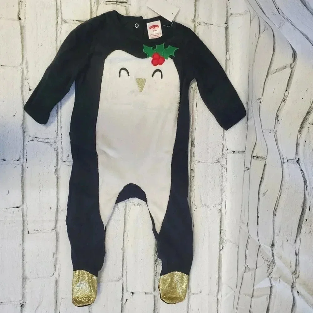Holiday Time penguin pajamas